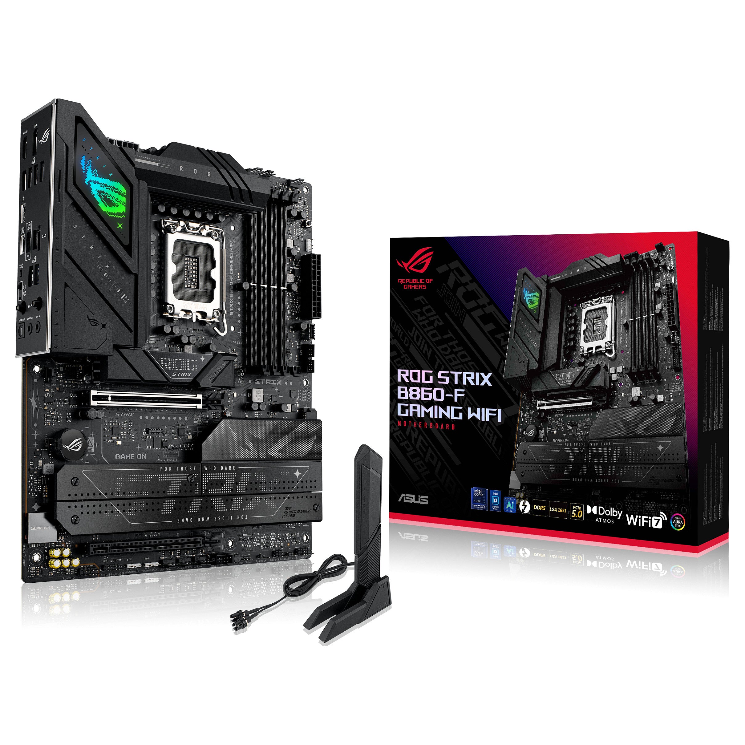 Motherboard ASUS LGA1851 ROG STRIX B860-F GAMING WIFI - ASUS